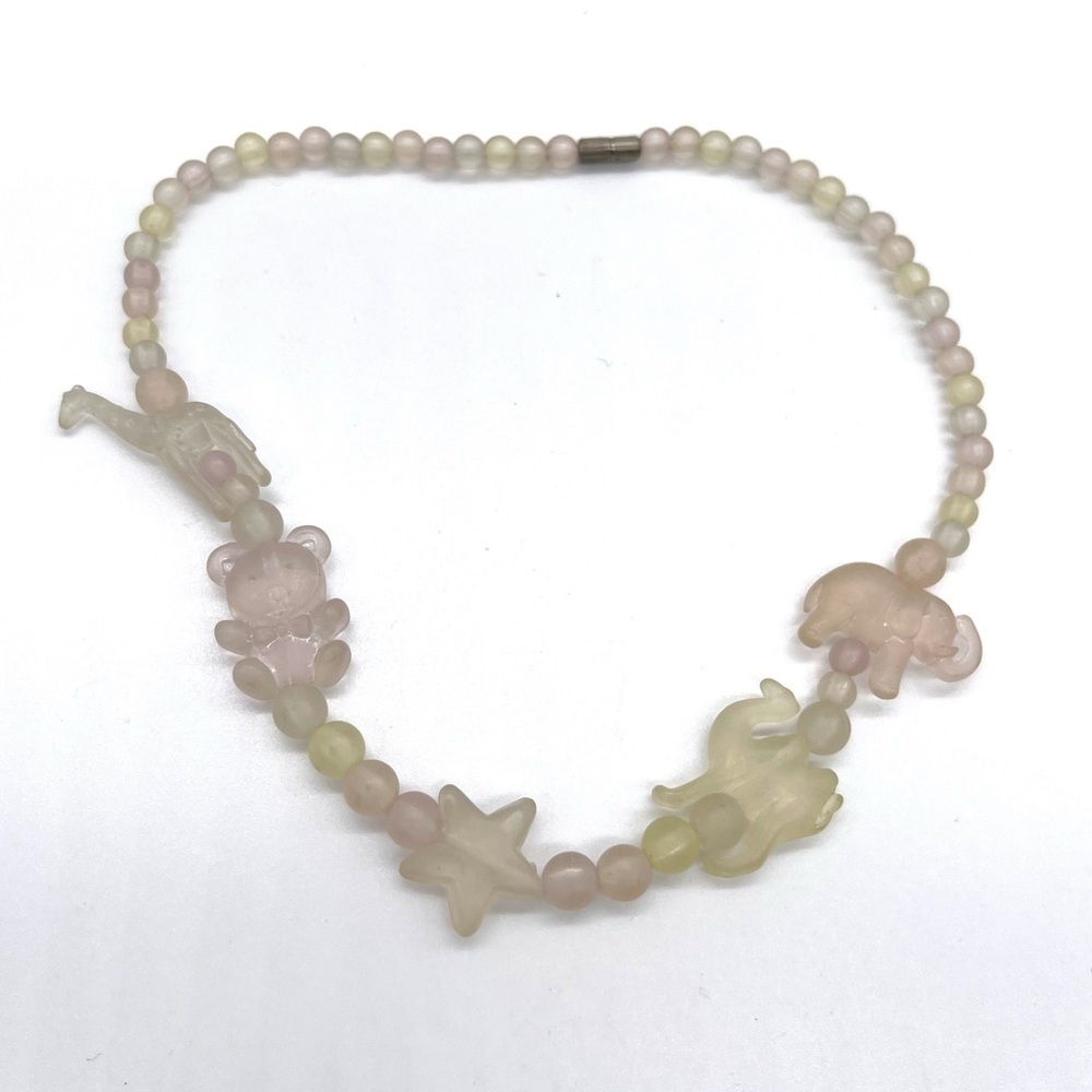 Lucite Animal Necklace